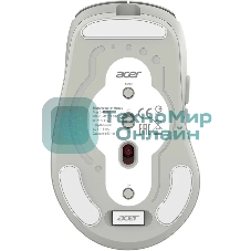 Мышь Acer OMR503 светло-серый оптическая 3200dpi silent беспров. BT/Radio USB 4but (ZL.MCE11.01C)