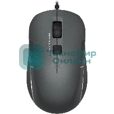 Мышь проводная A4Tech Fstyler FM26S серый/черный, 1600 dpi, USB, кнопки - 4