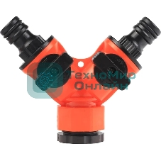 Распределитель PATRIOT TAP-2, пластиковый, 2-х канальный, G 3/4