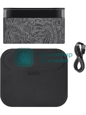 Колонка портативная BBK BTA2020 черный 5W 1.0 BT 10м 1200mAh