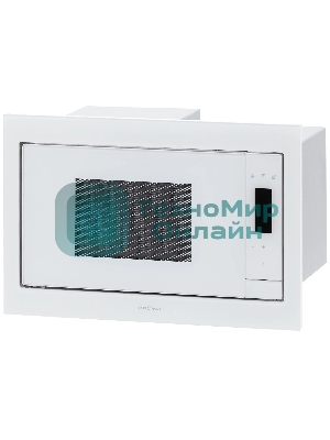 Встраиваемая микроволновая печь Krona ESSEN 60 WH DOTS белый, 31 л, 1000 Вт, переключатели - сенсор