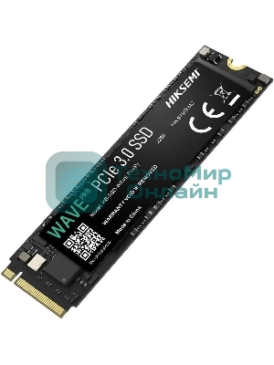 Накопитель SSD HIKSEMI WAVE Pro(P), 512Gb, PCIe 3.0 x4, M.2 2280, NVMe, R/W 3500/1800