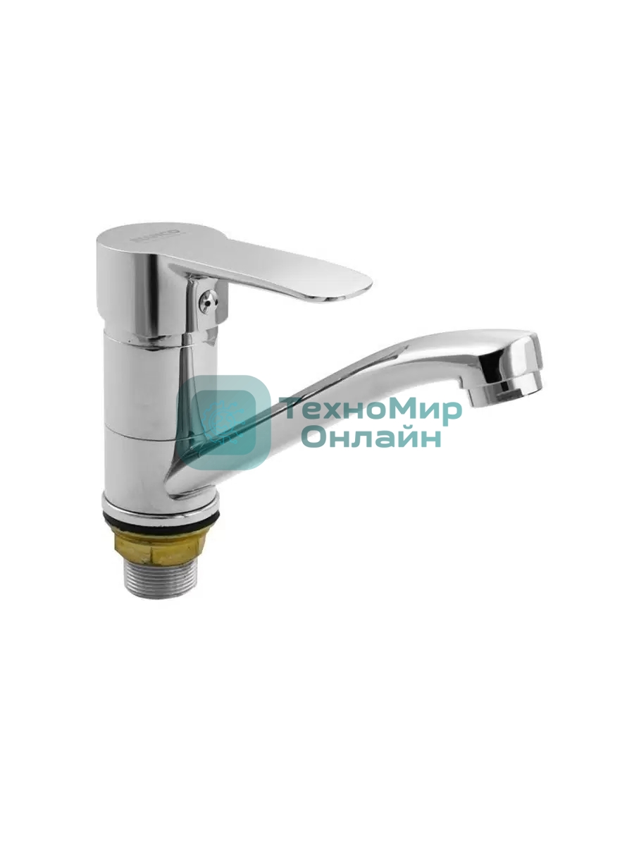 Смеситель кухонный BIANCO 3714S нос 15 см, шаровый