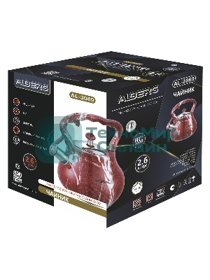 Чайник для плиты ALBERG AL-3069