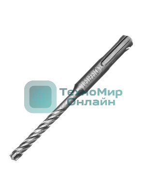 Бур по бетону Denzel цельная крестовая пластина, 6x115 мм, SDS PLUS