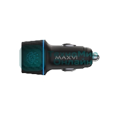 Автомобильное зарядное устройство Maxvi CCM-MS604PD 48W 6A (USB + Type-C, QC3.0 PD3.0) черный