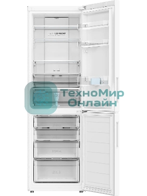 Холодильник Haier C2F619CWU1 белый двухкамерный 256/108л морозилка снизу, No Frost