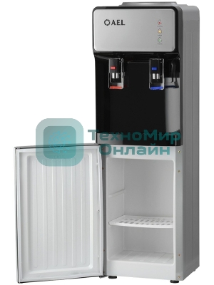 Кулер для воды AEL LD-AEL-92c, верхняя загрузка, нагрев 95 °С, охлаждение 15 °С, серебристый/черный