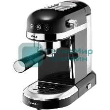 Кофеварка рожковая Ufesa PALERMO BLACK черный, исп. кофе - молотый, 1.5 л, 1350 Вт, 20 бар