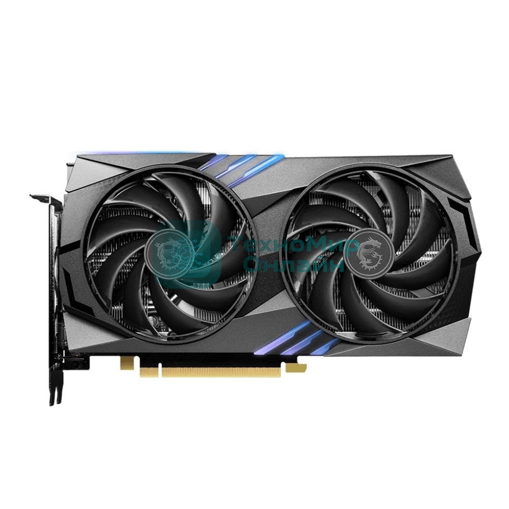 Видеокарта MSI RTX4060TI GAMING X 8G RTX 4060TI 8Gb 128bit GDDR6 2640/18000 HDMIx1 DPx3 HDCP Ret (602-V515-16S)