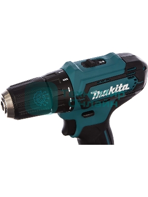 Дрель-шуруповерт Makita DF333DWYE, 12 В, 1.5 Ач, 30 Нм, щеточный