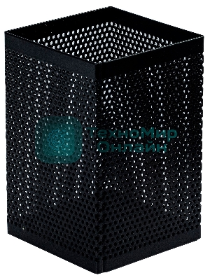 Подставка Deli E908 для письменных принадлежностей, черный, металл, сетка