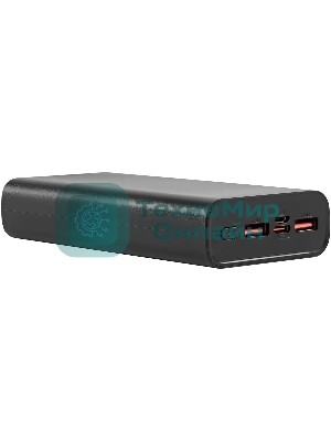 Портативный аккумулятор Digma DGPF20A 20000mAh QC3.0/PD3.0 22.5W 3A 2xUSB-A/USB-C черный