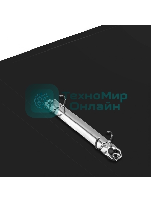 Папка на 2-х кольцах Silwerhof Eco A4, пластик, 0.5мм, черный