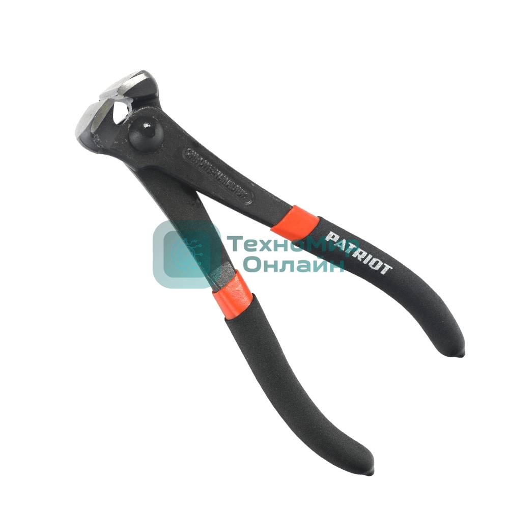 Клещи торцевые PATRIOT ECP-200, обрезиненные рукоятки, 200мм