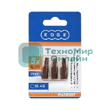 Бита EDGE by PATRIOT SL 4.5мм, сталь S2, длина 25 мм, 3шт в блистере
