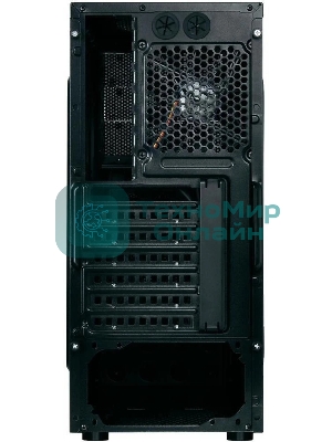 Компьютерный корпус Thermaltake Versa H21 черный без БП ATX 2x120мм 1xUSB 2.0 1xUSB 3.0 audio bott PSU