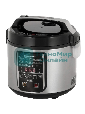 Мультиварка Redmond RMC-M36 сталь/черный