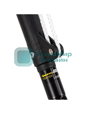 Выдвижная шестопильная пила и секатор Deli DL580511, 2 шкива, сталь SK5, длина лезвия 290 мм, телескопическая рукоятка