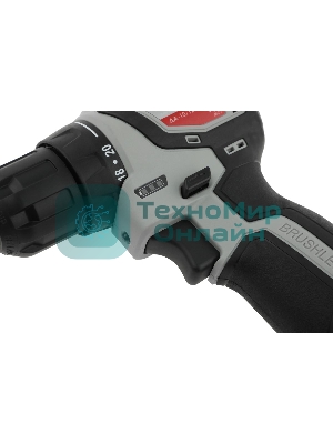 Дрель-шуруповерт ИНТЕРСКОЛ ДА-10/12В, 12 В, 1,5 Ач, 36 Нм, бесщеточный