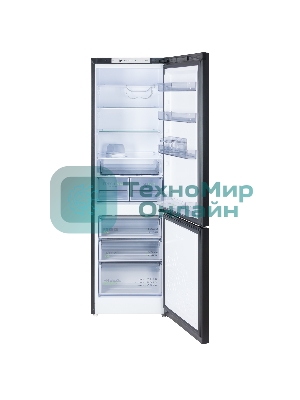 Холодильник Бирюса B6130 черный двухкамерный 245/100л морозилка снизу