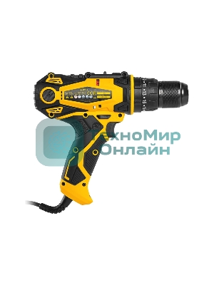 Дрель-шуруповерт Denzel ISD-300-13, 300 Вт, 40 Нм, щеточный, ударный