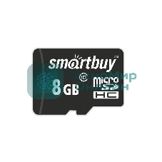 Флеш карта Smartbuy microSDHC (Transflash) 8Gb (class 10)