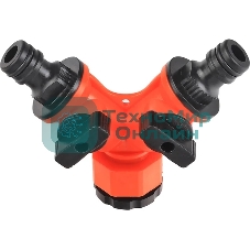 Распределитель PATRIOT TAP-2, пластиковый, 2-х канальный, G 3/4