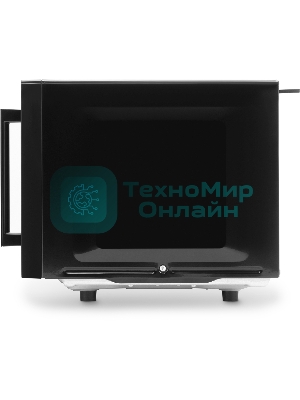 Микроволновая печь Hyundai HYM-D3008 черный, 23 л, 800 Вт, переключатели - кнопки