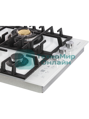 Варочная поверхность HIBERG VM 4535 W, белый