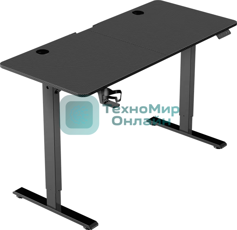 Стол игровой Defender компьютерный Enazo черн, 120x60, высота 72-117 см