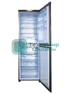 Холодильник ОРСК 176 NG нержавеющая сталь двухкамерный 200/160л морозилка снизу капельная система