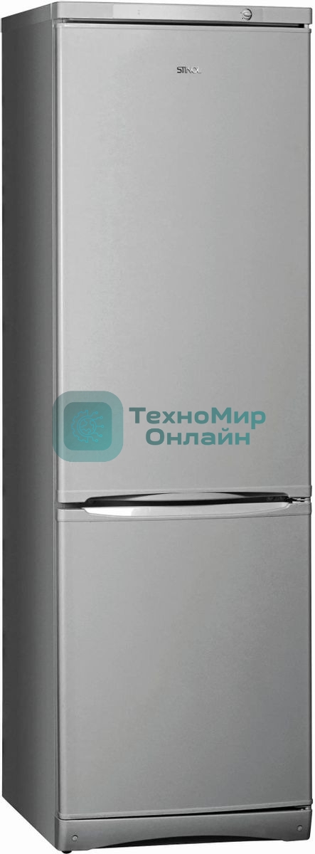 Холодильник Stinol STS 185 G серебристый двухкамерный 233/85л морозилка снизу