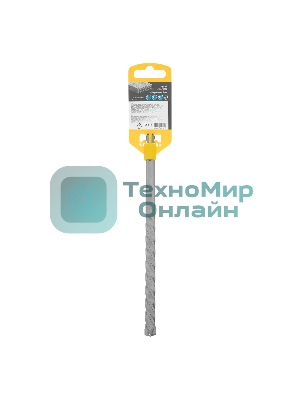 Бур по бетону Denzel цельная крестовая пластина, 12x215 мм, SDS PLUS