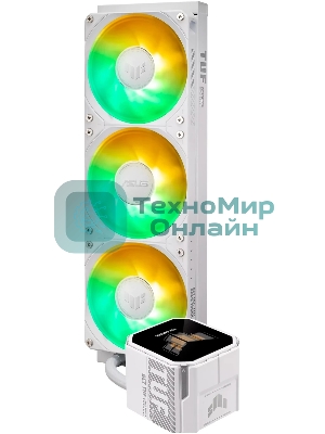 Система жидкостного охлаждения ASUS TUF GAMING LC III 360 ARGB LCD WHT
