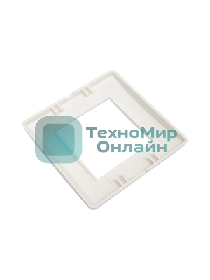 Рамка 1-м 2мод. Brava белый ДКС 75010W