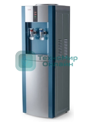 Кулер для воды AEL LD-AEL-47, верхняя загрузка, нагрев 90 °С, охлаждение 15 °С, маренго/серебристый