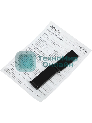 Гарнитура A4Tech HU-7P чёрный, проводная