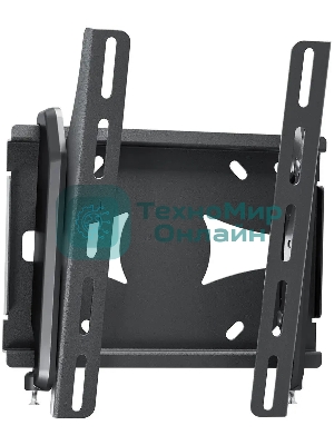 Кронштейн для телевизора Holder LCDS-5010 черный металлик, настенный, наклон