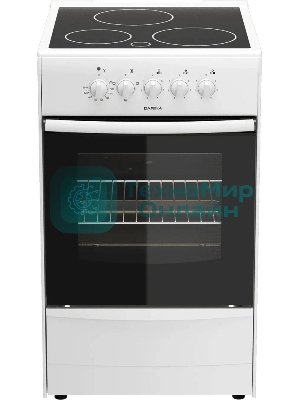 Плита электрическая Darina 1B EC 331 606 W белый/черный, конфорок 3 шт, духовка 50 л, 50 см x 85 см x 56 см
