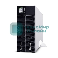 Источник бесперебойного питания CyberPower OL10KERTHD Online 10000VA/10000W USB/RS-232/Dry/EPO/SNMPslot/BM/ENV/RJ11/45/ВБМ (6 IEC С13, 1 IEC C19, terminal)