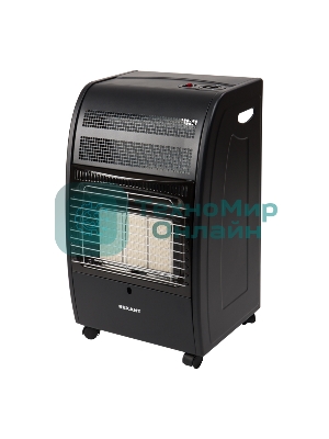 Обогреватель инфракрасный газовый Rexant для дома, 4,2 кВт, для баллона 27 л, черный