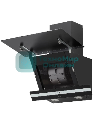 Вытяжка наклонная Krona Irma A 600 черный/серебристый, 60 см, 1300 куб. м/ч, 65 дБ