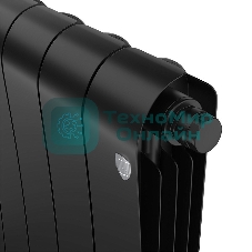 Радиатор биметаллический Royal Thermo Infinity 500 Noir Sable VR80 - 12 секц.