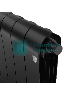 Радиатор биметаллический Royal Thermo Infinity 500 Noir Sable VR80 - 12 секц.