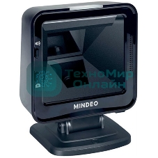 Сканер штрих-кода стационарный MINDEO MP8610 USB презентационный, 2D имидж, USB, черный