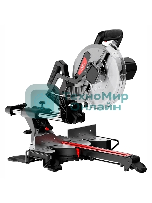  Торцовочная пила Deli DE570 (2000Вт, 5000об/мин, диаметр диска 255мм)