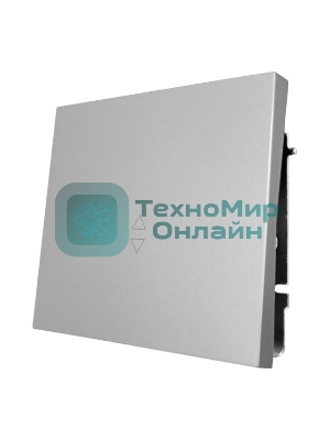 Выключатель проходной 1-кл. СП ZIMA IP20 10А безвинт. зажим серый матовый LEZARD 704-7488-105QC