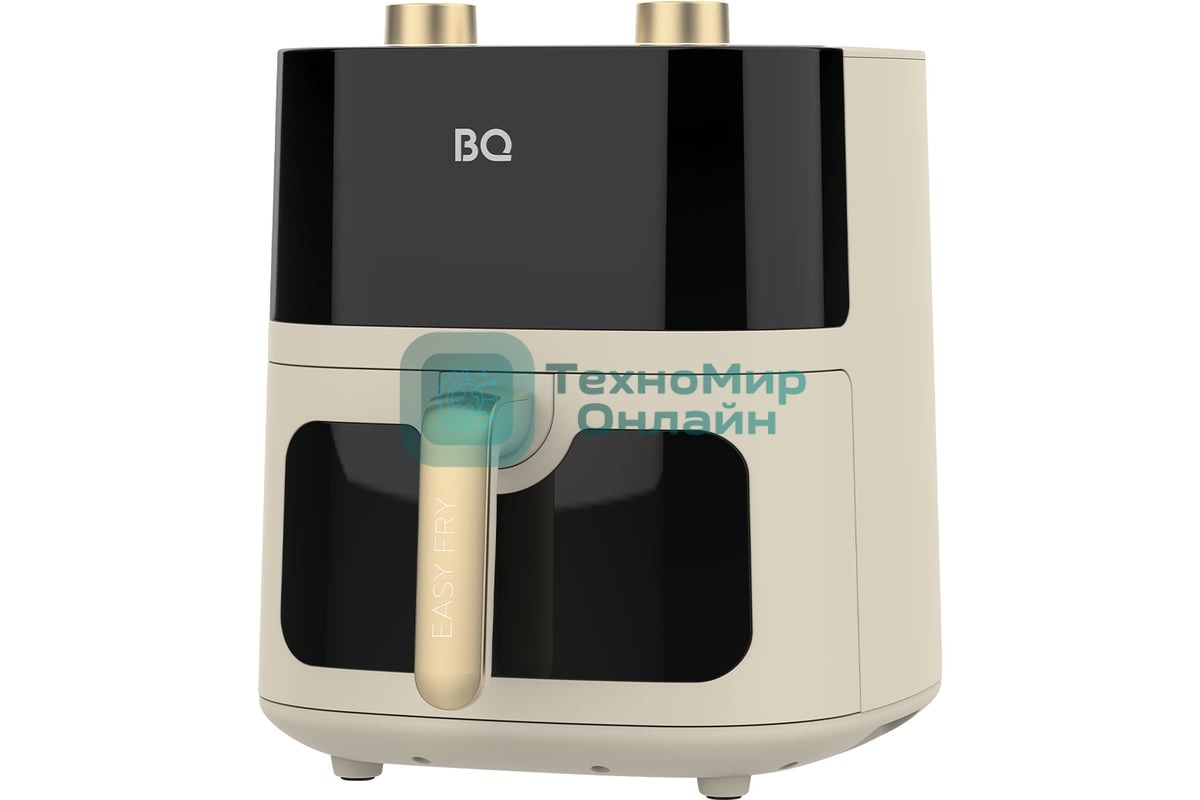 Аэрогриль BQ AF6000M бежевый, 1700 Вт, 6 л, 4 программы