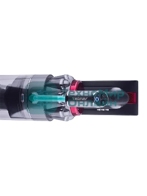 Пылесос вертикальный Zelmer STICK ZSVC822 STEFAN синий/серый, питание от аккумулятора, 200 Вт, уборка сухая, пылесборник 0.35 л